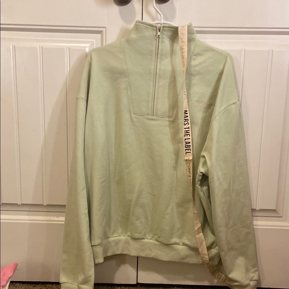 Light Green Pullover Jacket